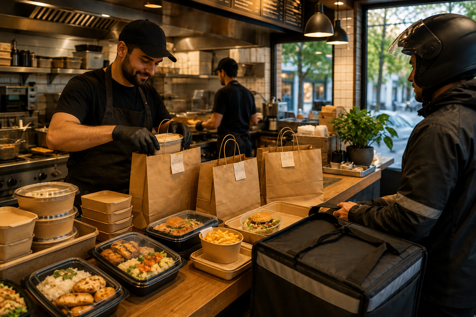 Takeaways and Delivery ePOS ePOS system